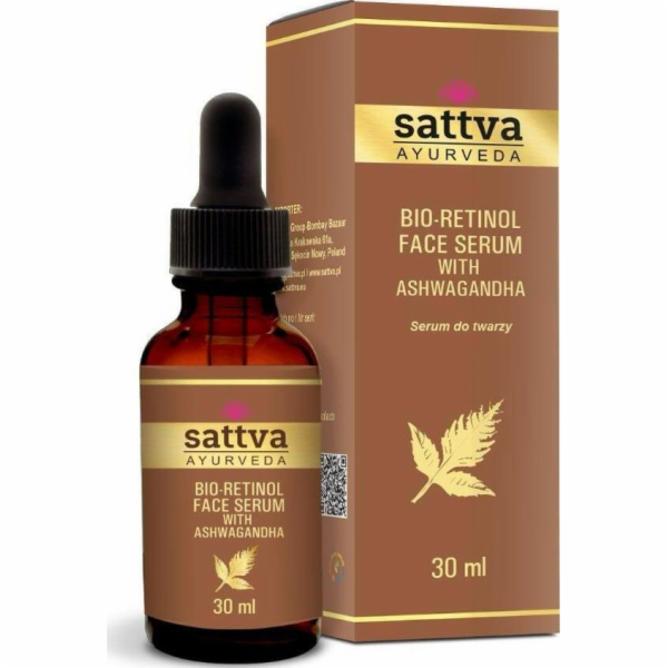 Sattva Bio-Retinol* pleťové sérum s ašvagandou 30 ml