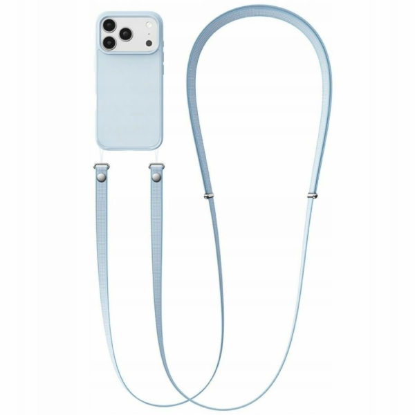 Usams Šňůrka na telefon ZB360 1,08-2,08 m světle modrá