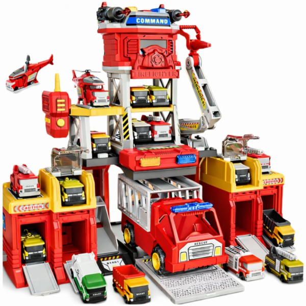 LeanToys Sada hraček se světly a zvuky pro záchranné cent...