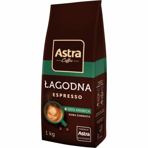 Astra Mild Espresso káva zrnková 1 kg