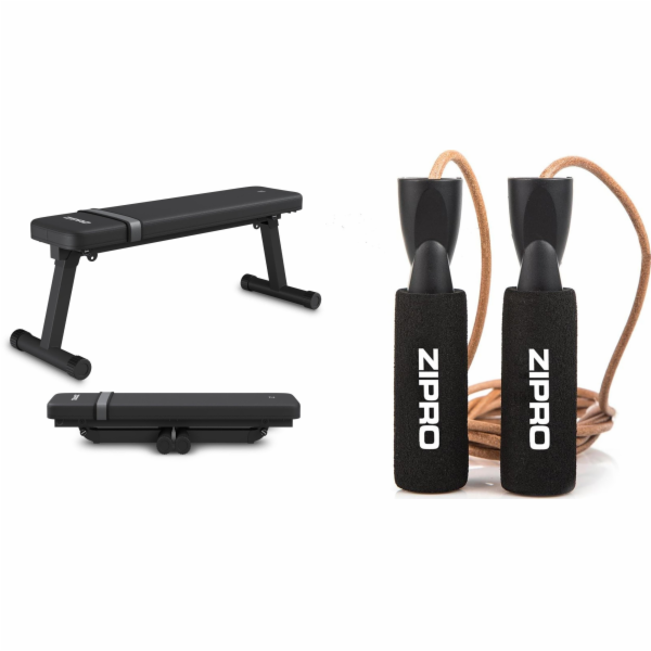Zipro Cvičební lavice Plank Zipro + švihadlo Zipro