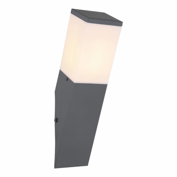 DOMOLETTI Svítidlo CORTE DH1430, 15W, E27, IP44, antracit