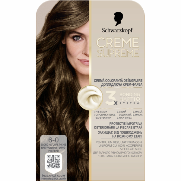 Garnier SCHWARZKOPF Creme Supreme barva na vlasy odstín 6...