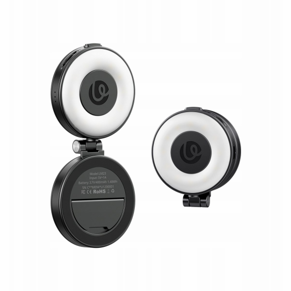 Ulanzi LED lampa + magnetické zrcátko Magsafe pro telefon...