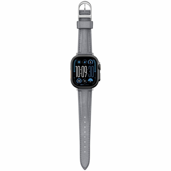 Amazingthing Kožený řemínek Class Band pro Apple Watch 45...
