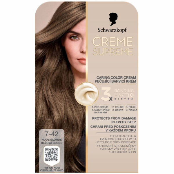 L’Oreal Paris SCHWARZKOPF Creme Supreme barva na vlasy od...