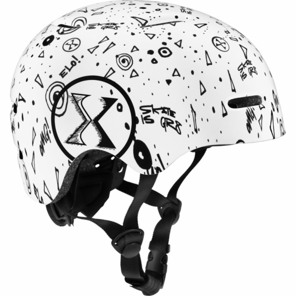 Nils Extreme MT311 BÍLÁ PŘILBA S (52-56 CM)