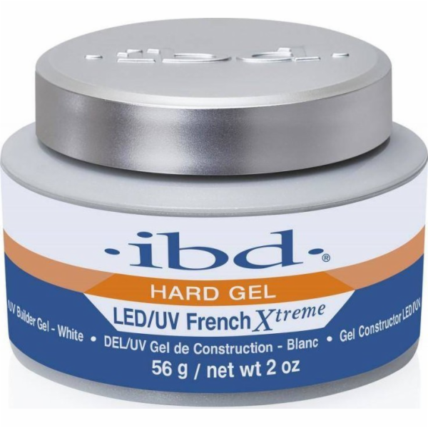 IBD French Xtreme Gel LED/UV Builder Gel bílý 56g