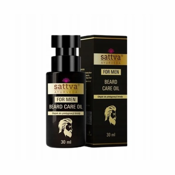 Benecos SATTVA_Olej na vousy pro muže 30ml