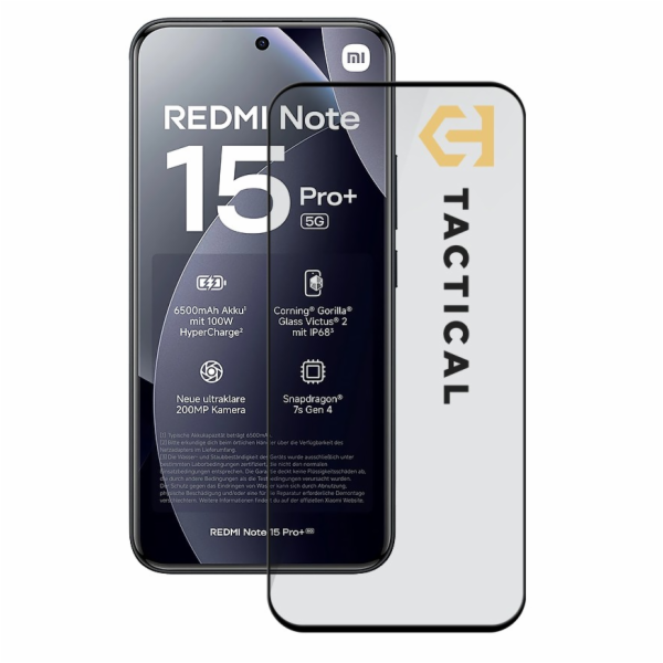 Tactical Glass Shield 5D sklo pro Xiaomi Redmi Note 15 Pr...