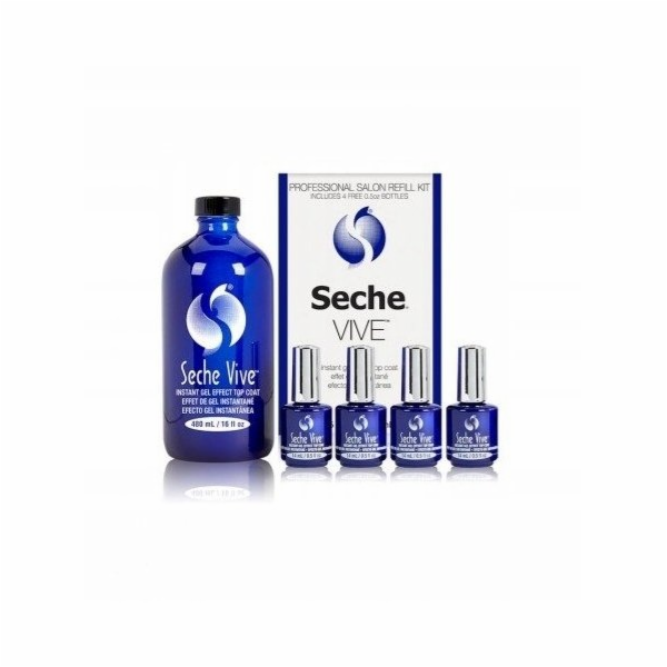 NoName SECHE_Vive Insta Gel Effect Top Coat sada na tradi...