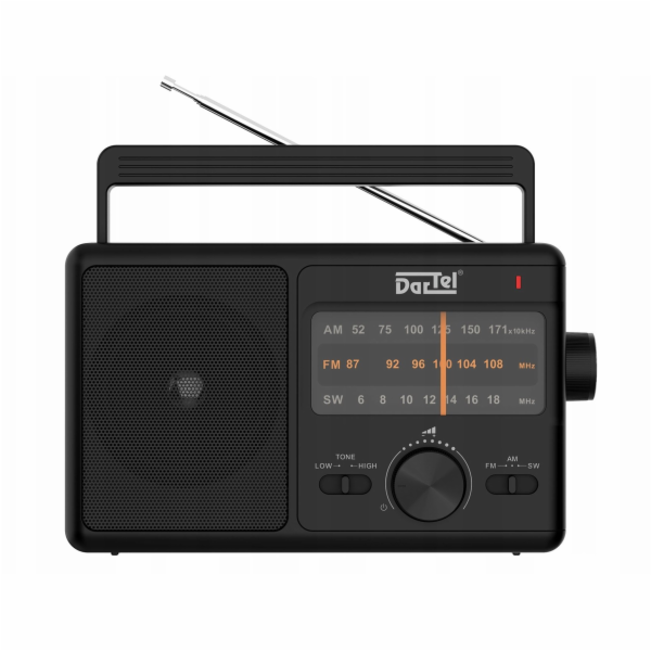 Dartel Černé rádio RD-14