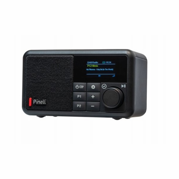 PINELL Rádio Compact s Bluetooth DAB+/FM budíkem