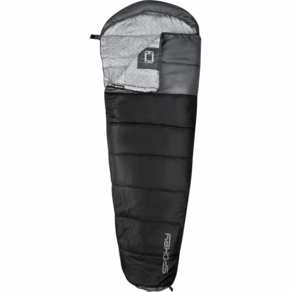 Spokey Spací pytel Mummy NORDIC 250 černý