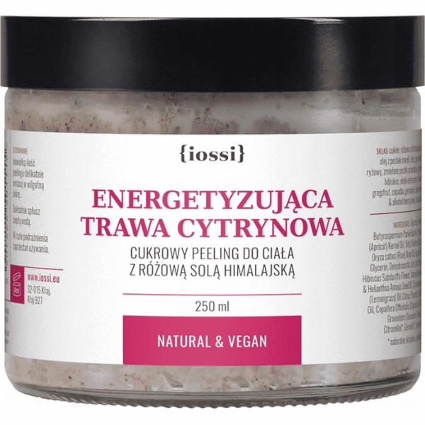 Iossi Energizující tělový peeling s citronovou trávou a r...