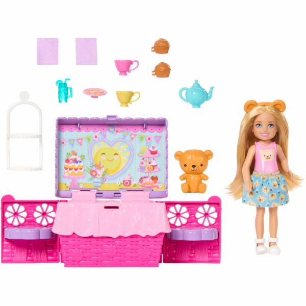 Mattel BRB PIKNIK V CHELSEA S ODPOLEDNÍ SVAČINOU JJB40 WB3