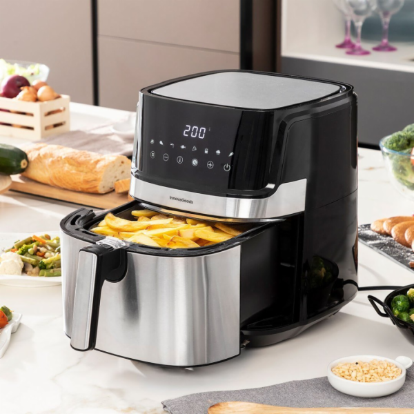 InnovaGoods Fritéza bez oleje Fryinn Pro 5500 Černá Nerez...