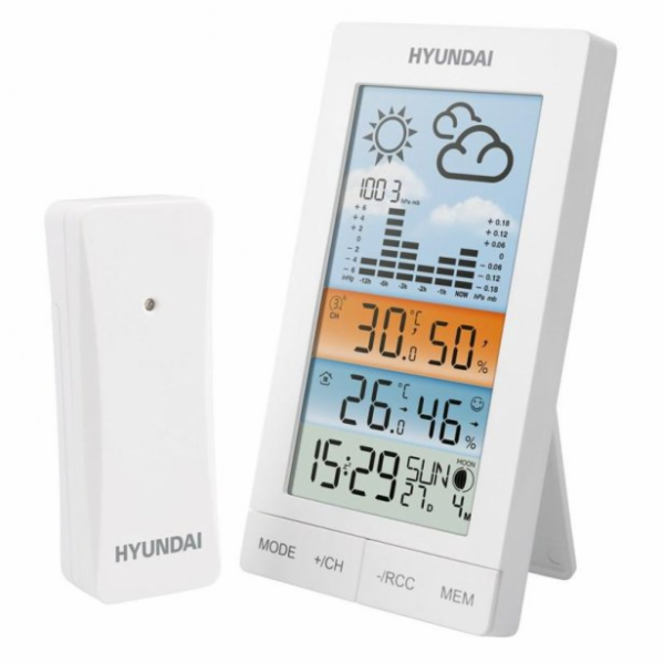 Hyundai Meteorologická stanice - WS2050 bílá