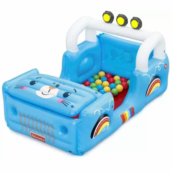 Bestway 93577 Fisher-Price Nafukovací auto s míčem 1,17 m...