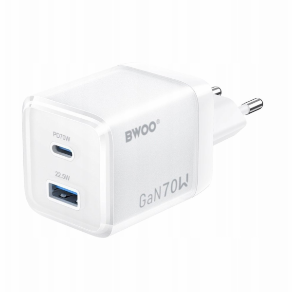 Ugreen Nabíječka do zásuvky BWOO GaN CDA224 QC 70W 1 x US...
