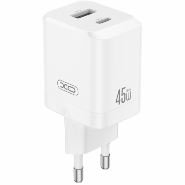 NoName Nabíječka XO CE36 PD 45W 1x USB-C 1x USB bílá