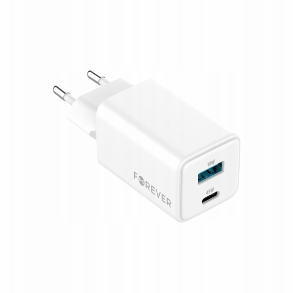 Forever Nabíječka GaN PD QC do zásuvky TC-08-45AC 1x USB-...