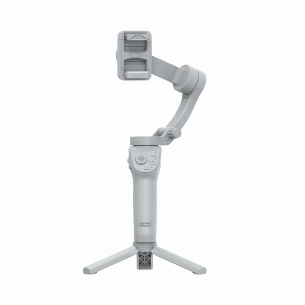 XO gimbal selfie tyč Bluetooth stativ SS17 šedá