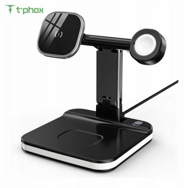 ESR BEZDRÁTOVÁ MAGNETICKÁ NABÍJEČKA 5 v 1, ČERNÁ