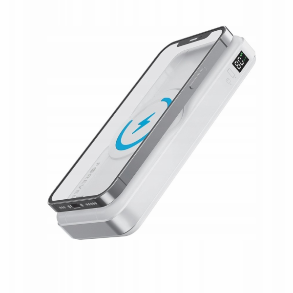 Forever Bezdrátová powerbanka MATB-300 10000 mAh 3v1 bílá