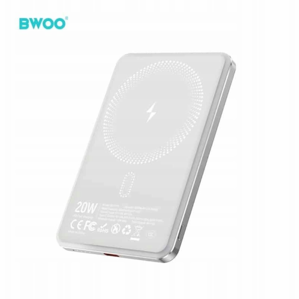 NoName BWOO P79 Ultratenká powerbanka 5000mAh s magnetick...