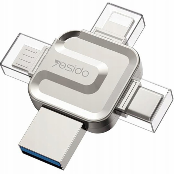 NoName Yesido Flash Disk FL15 4v1 OTG adaptér USB 3.0, 12...
