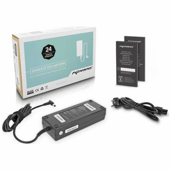 Movano Napájecí adaptér pro notebook 150W, 3,7mm, 7,7A, 2...