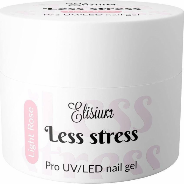 Elisium Elisium Less Stress Builder Gel světle růžový 40ml