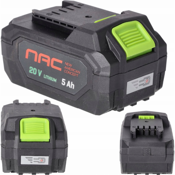 NAC NAPÁJENÍ Z BATERIE 20V 5Ah ŘADA S
