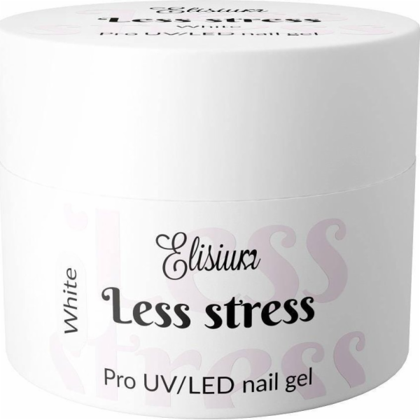 Elisium Elisium Less Stress Builder Gel bílý 40ml