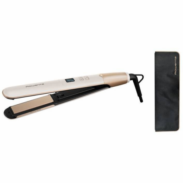 Rowenta Žehlička na vlasy SF4633F0, teplá bílá