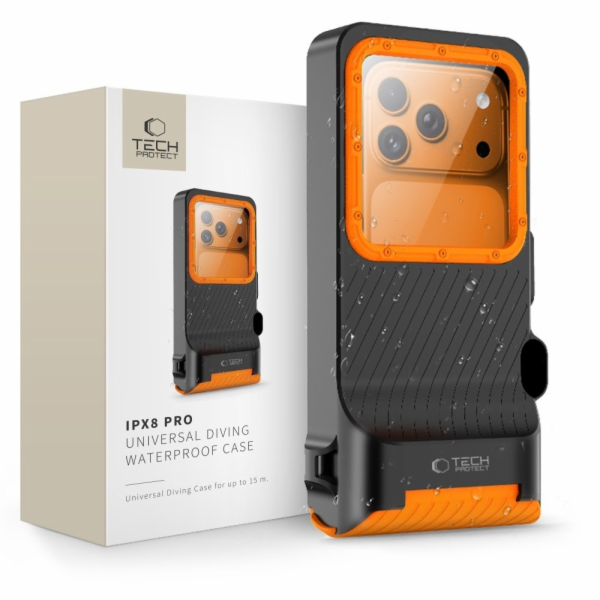 Tech-Protect UNIVERZÁLNÍ POTÁPĚCÍ VODĚODOLNÉ POUZDRO IPX8...