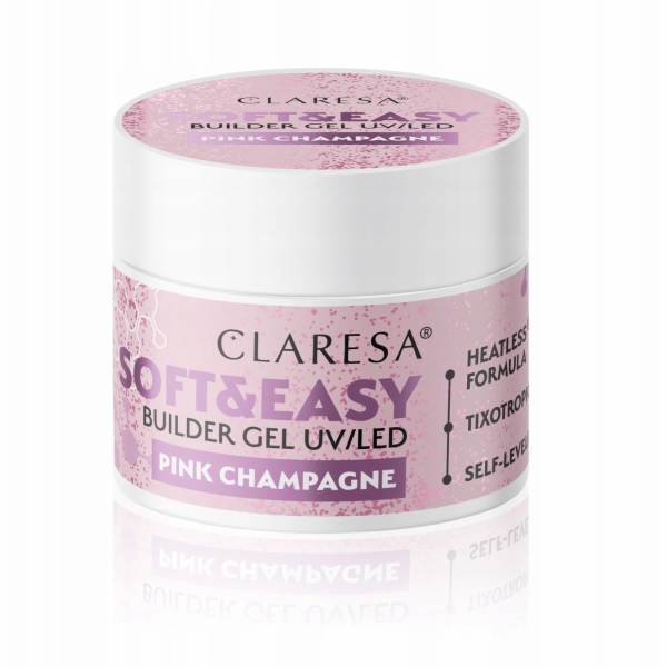 ART.ROZNE CLARESA_Soft&amp;Easy Builder Gel UV/LED Blikaj...