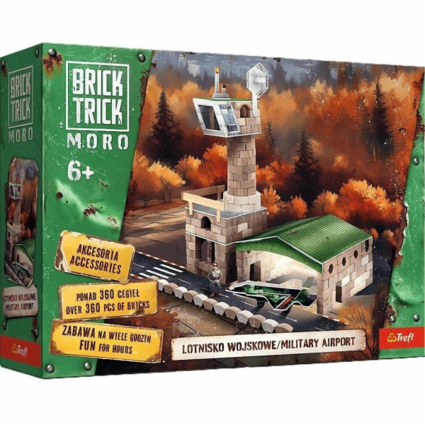 Trefl Brick Trick Moro – Vojenské letiště XL