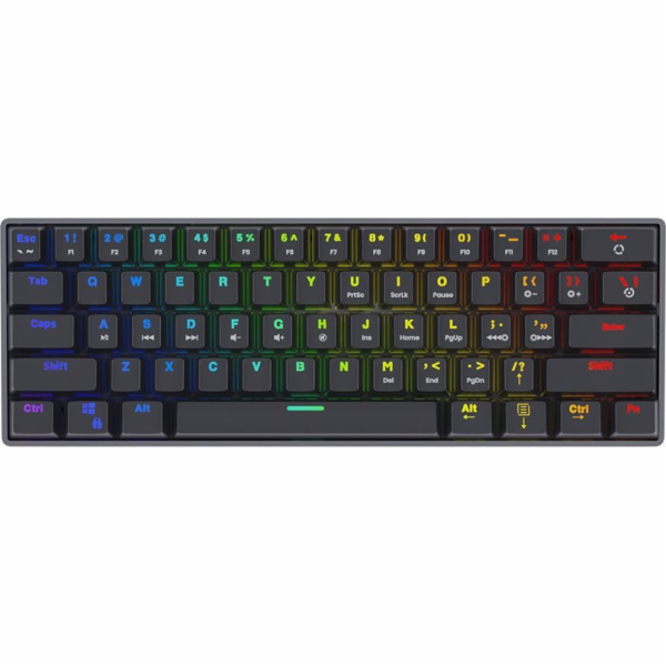 Savio Klávesnice BLACKOUT Outemu Red (SAVGK-BLACKOUT RED)