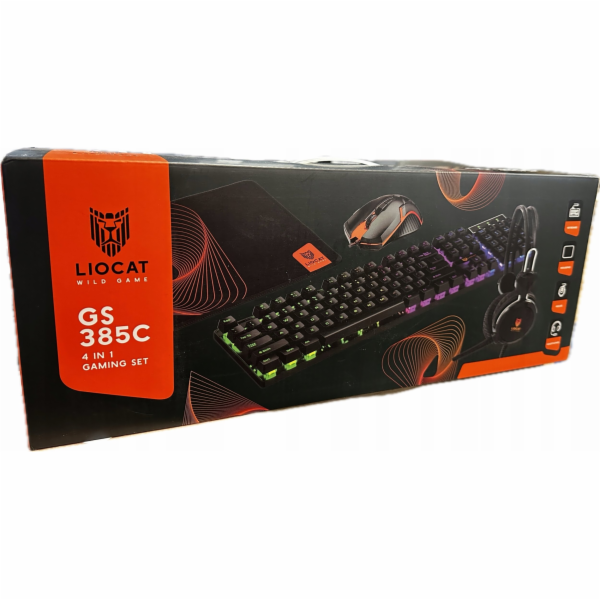 Edding Herní sada 4 v 1 LIOCAT GS385C