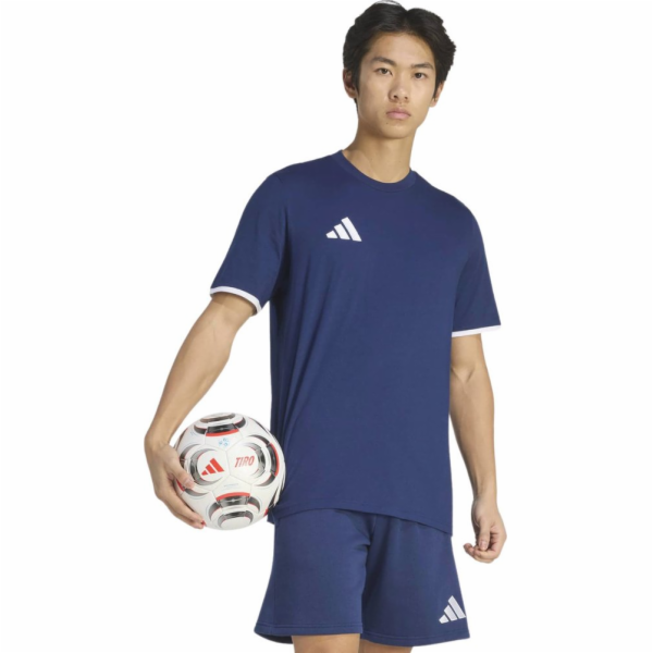 Adidas Pánské tričko Entrada 26 Tee Navy Blue JZ6678 L