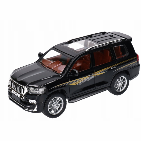 Inne Další Toyota Prado 1:24 světlý/lesklý kov v krabici