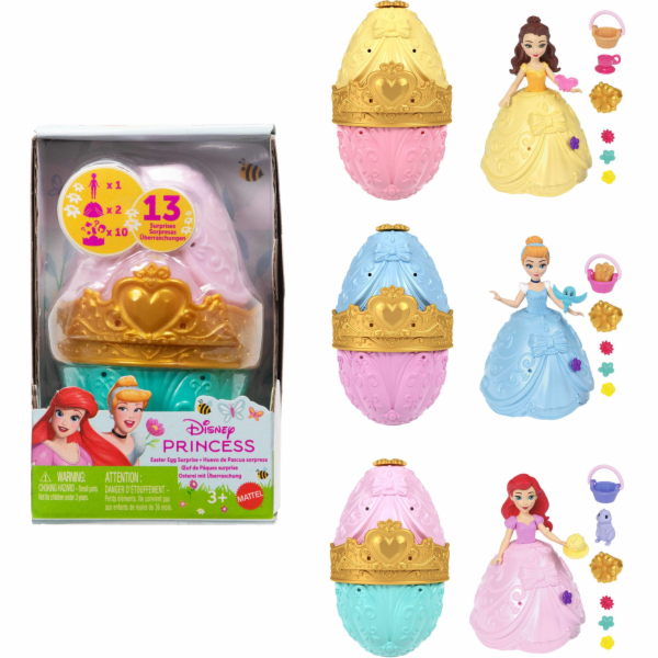 Mattel Disney Princezny - Mix překvapivých vajíček JHG92 BC6