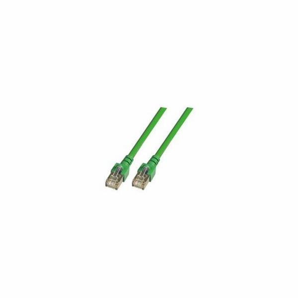 EFB Síťový kabel RJ45 S/FTP Cat5e, zelený, 2 m, SF/UTP