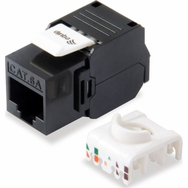 Equip Equip 769226 Převodník pohlaví / Kabel RJ-45 LSA Černá
