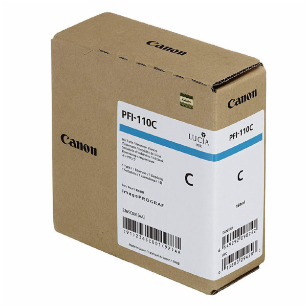 Canon ink PFI-110 C  2365C001  origináln