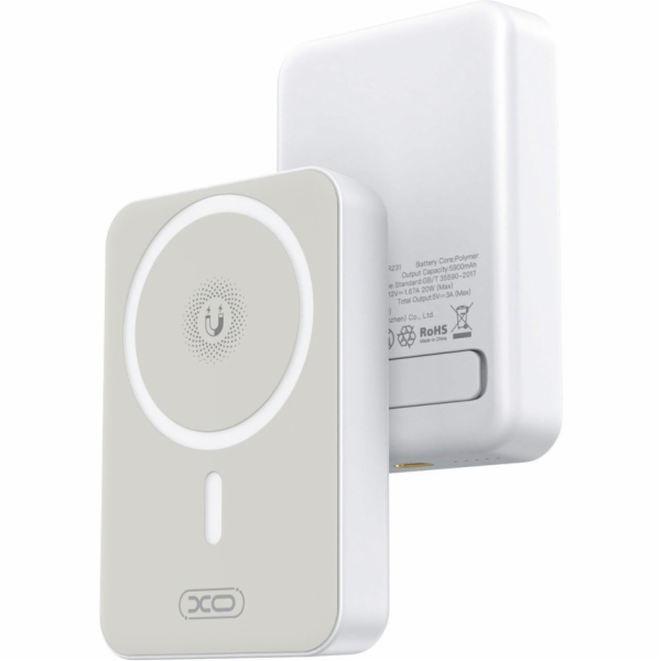 Baseus XO POWERBANK PR231 20W 10000mah magnetická bílá