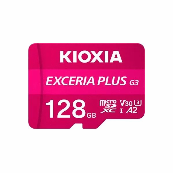 Kioxia Paměťová karta EXCERIA PLUS G3 128GB MicroSDXC UHS...