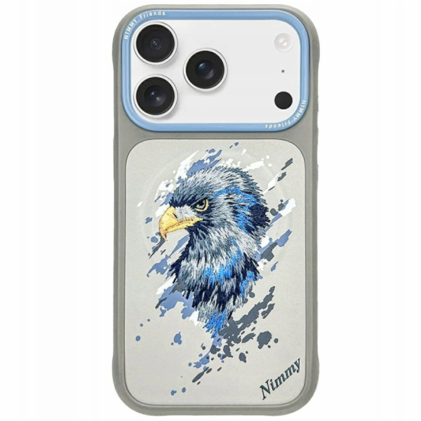 Nimmy Pouzdro Nimmy Eagle MagSafe pro iPhone 17 Pro, šedé